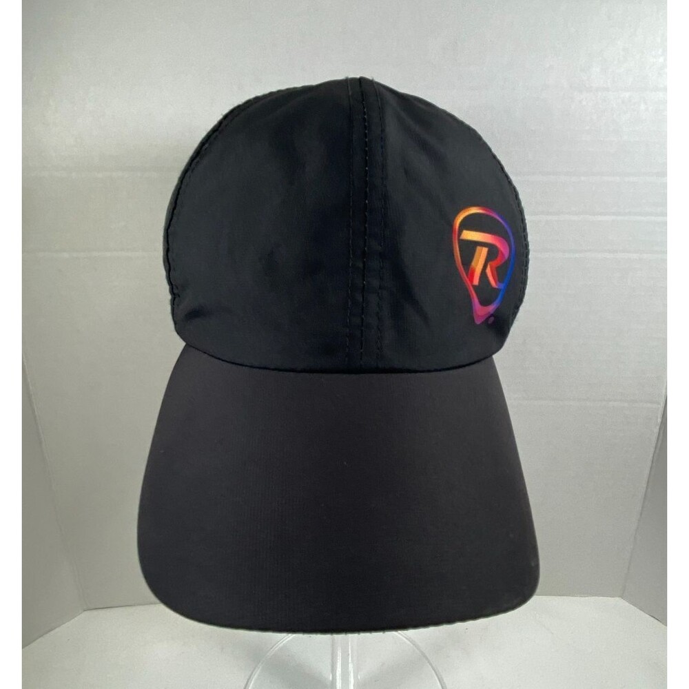 BOCO Gear Performance Running Hat Black Mesh Wicking Tri Fitness Cap Adjustable